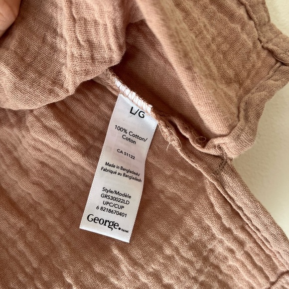 large button up collared bundle 100% cotton soft flannel crepe - Picture 11 of 16